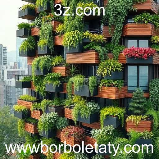 Tendências Sustentáveis e Criativas: O Crescimento dos Jardins Verticais